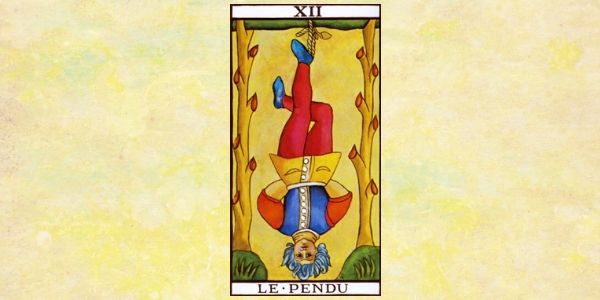 Carta de Tarot - O Enforcado - The Hanged Man - Caotize-se